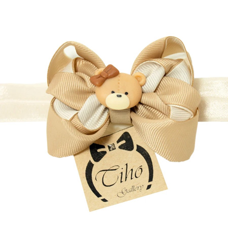 هدبند نوزادی مدل خرس تدی کوچولو