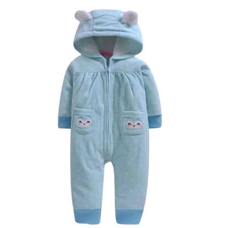 سرهمی نوزادی زمستانی دخترانه کارترز جنس کرکی