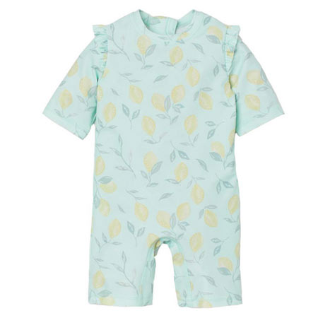 مایو نوزادی اچ اند ام یک تکه جنس پارچه شنای کشی