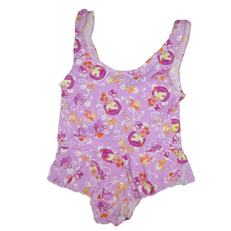 مایو نوزادی دخترانه یک تکه جنس الاستین