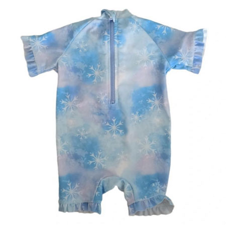 مایو نوزادی جنس پلی استر یک تکه دخترانه مدل فروزان