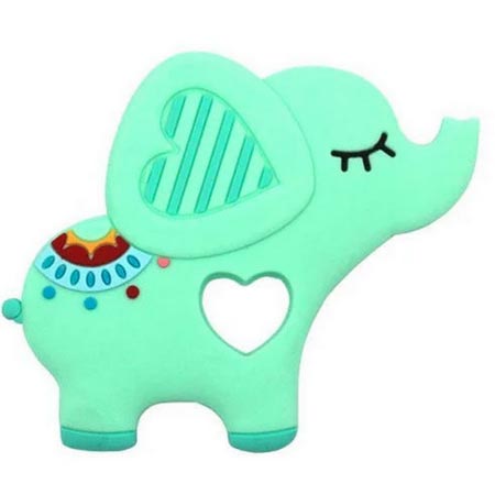 دندان گیر سیلیکونی کودک مدل فیل