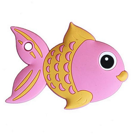 دندان گیر نوزاد مدل ماهی فاقد مواد سمی