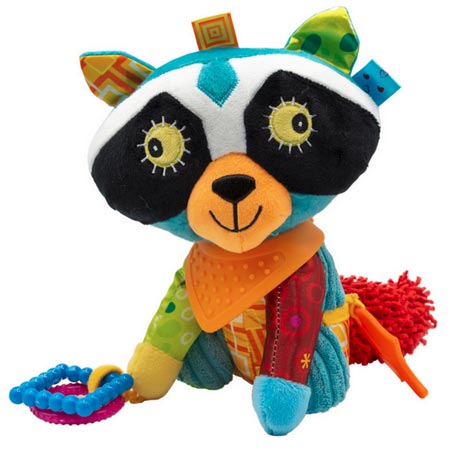 دندان گیر کودک پارچه ای مدل راکون