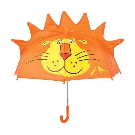 چتر بچگانه مدل سه بعدی طرح شیر