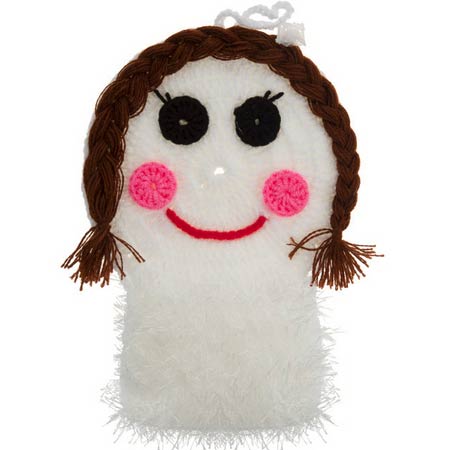 لیف حمام کودک مدل دختر نخی بند دار