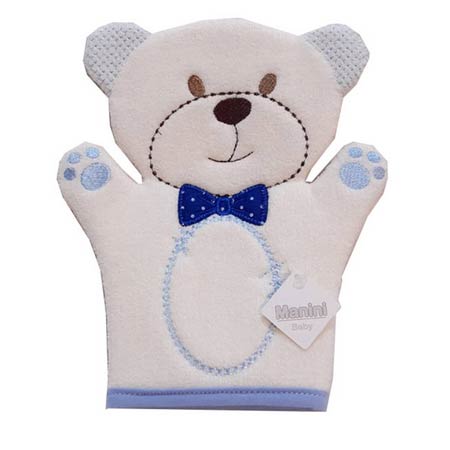 لیف حمام کودک پنبه ای طرح خرس مانینی کد 123