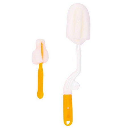 شیشه شوی بیبی لند جنس پلاستیک و سری اسفنج نرم