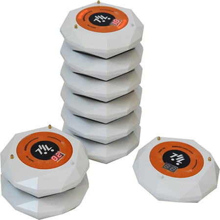 پیجر فراخوان مشتری باربد مدل الماس بسته 20 عددی