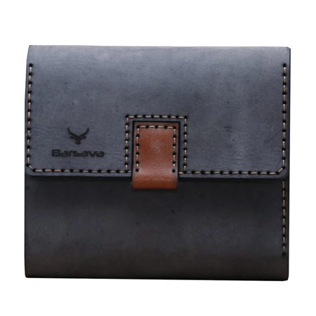 کیف پول چرم مردانه کوچک اسپرت برند بارثاوا