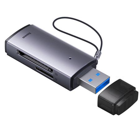 رم ریدر باسئوس با ورودی SD و میکرو SD مدل WKQX060013