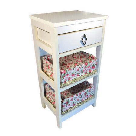 سبد سیب زمینی و پیاز چوبی سه طبقه مدل q5