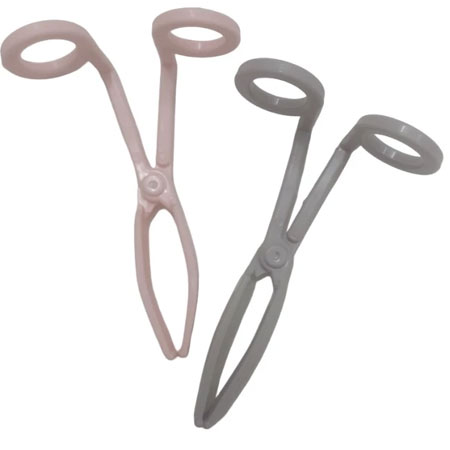 انبر موگیر حمام مدل دونارو مجموعه 2 عددی کاملا پلاستیکی