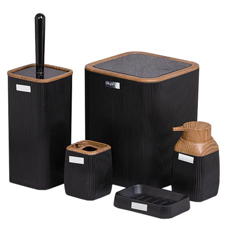 ست سرویس بهداشتی 5 پارچه فری هوم جنس آکریلیک