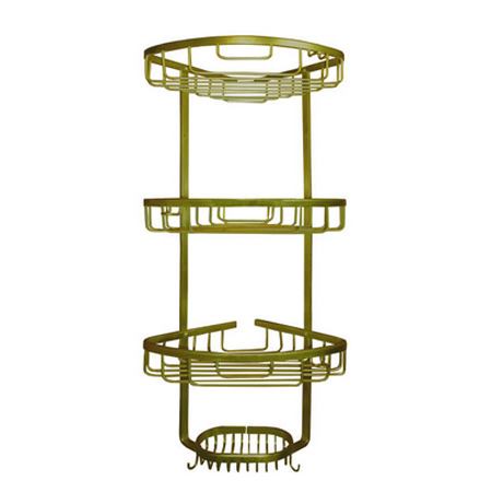 قفسه حمام آلومینیومی سه طبقه کد k3