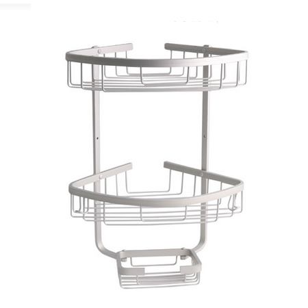 قفسه حمام آلومینیومی دو طبقه مدل pkj13