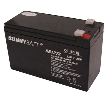 باتری یو پی اس 12 ولت 7.2 آمپر ساعت سانی بت مدل SB1272