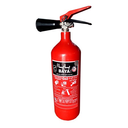 کپسول آتش نشانی بایا سیلندر مدل CO2 ظرفیت 3 کیلوگرم