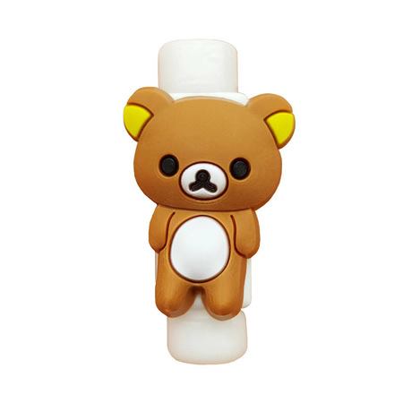 محافظ کابل شارژ عروسکی مدل خرسی