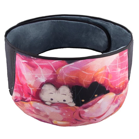 کمربند مخصوص کیسه آب گرم تادو جنس پارچه مخملی