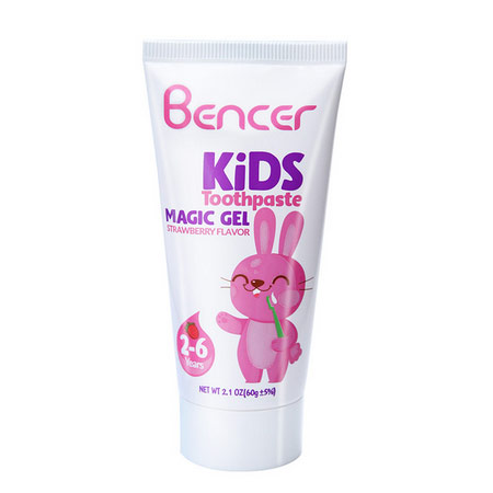 خمیر دندان بنسر طرح خرگوش با عصاره توت فرنگی وزن 60 گرم