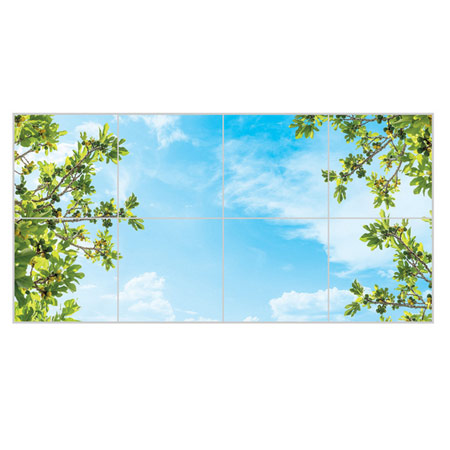 تایل آسمان مجازی بنی دکو جنس طلق سایز 60x60 سانتی متر 8 عددی