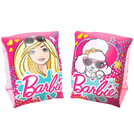 بازوبند شنا بادی بست وی دخترانه طرح باربی جنس پی وی سی