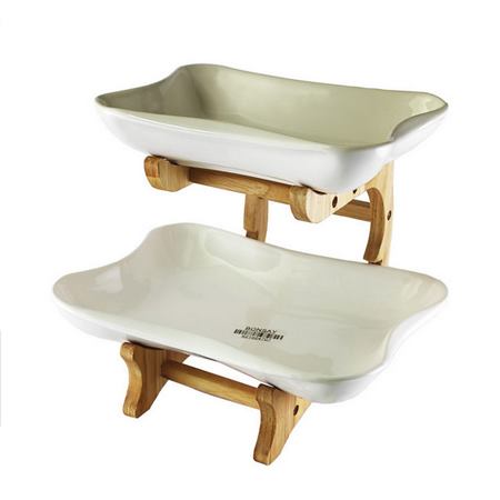 استند سرو و ظرف میوه خوری سرامیکی مدل big