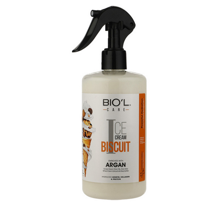 لوسیون مو بیول مدل Ice Cream Biscuit حجم 400 میلی لیتر