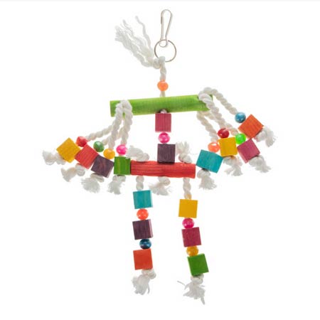 اسباب بازی جویدنی پرندگان