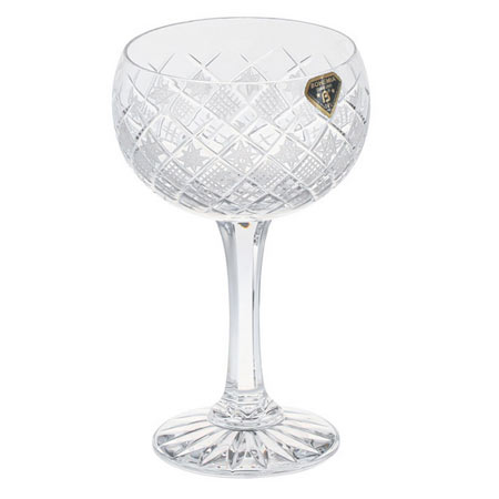 بستنی خوری بوهمیا اصل مدل پایه دار خشتی تراش بسته 6 عددی