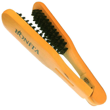 برس کراتین مو بونیتا مدل چوبی با دسته ارگونومیک