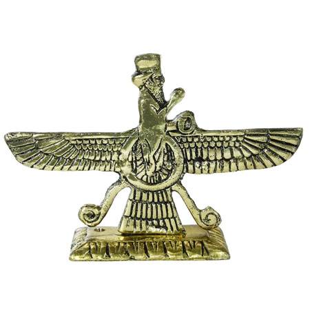 مجسمه برنجی مدل اهورا مزدا