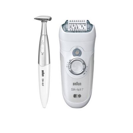 اپیلاتور براون مدل 7 به همراه پیرایشگر بانوان براون