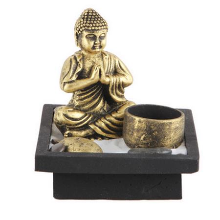 جای شمع و جای عود طرح بودا کد B32