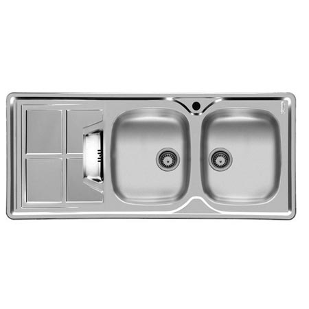 سینک ظرفشویی اخوان مدل 161SP توکار استیل