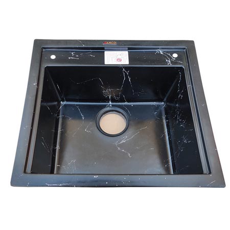 سینک ظرفشویی سامکو توکار جنس گرانیت تک لگنه