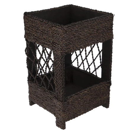 جای سیب زمینی و پیاز چوب دو طبقه