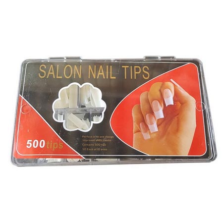 تیپ ناخن سالن مدل C124 بسته 500 عددی