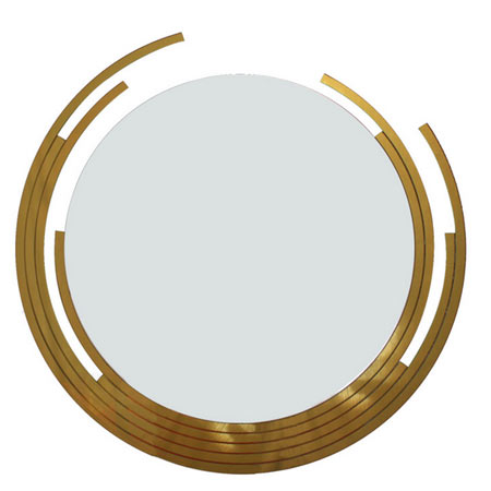 آینه دکوراتیو با رینگ های دایره ای مدل CR-101