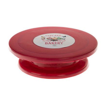 صفحه گردون کیک پلاستیکی کاپ کیک باکری