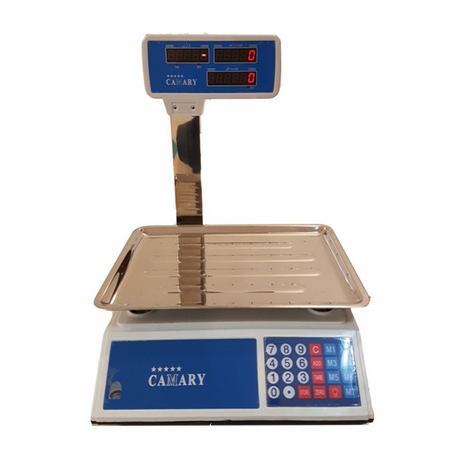 ترازو فروشگاهی کمری با صفحه نمایش دوطرفه مدل 40kg