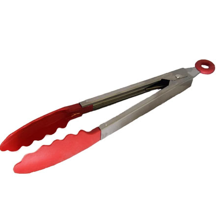 انبر سالاد کمپ میت بدنه استیل و دهانه پلاستیکی