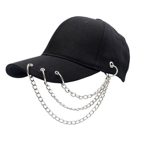 کلاه کپ پرسینگ دار دخترانه مدل LOO-ZA3