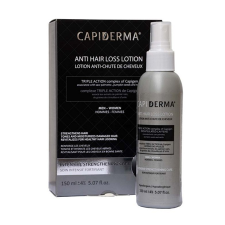 لوسیون مو کپیدرما مدل تقویت کننده و ضد ریزش حجم 150 میلی لیتر