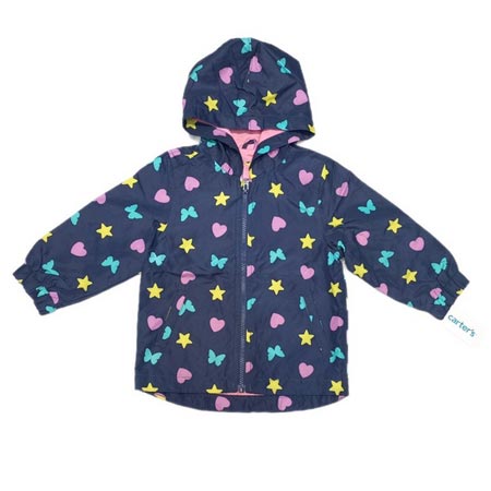 سویشرت نوزادی کارترز مدل قلب و ستاره جنس پلی استر