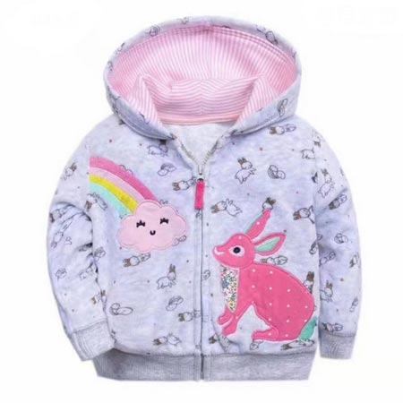 سویشرت نوزادی کارترز جنس فوتر زیپ دار