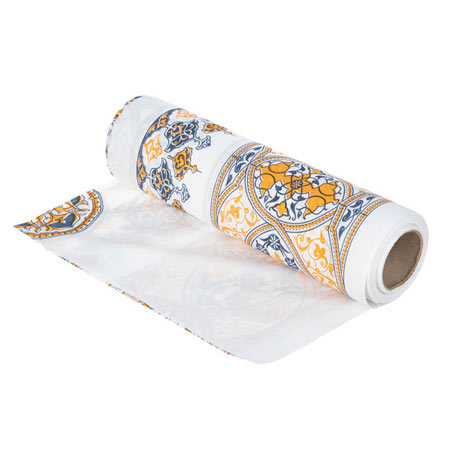 سفره یکبار مصرف کاغذی کاتوس مدل دو لایه مجلسی رول 10 متری