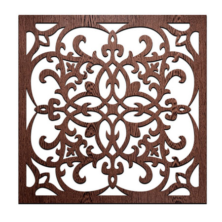 تایل سقفی جنس ام دی اف سایز 60 در 60 سانتی متر بسته 4 عددی