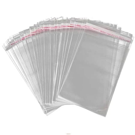 سلفون بسته بندی مدل لب چسبدار بسته 50 عددی